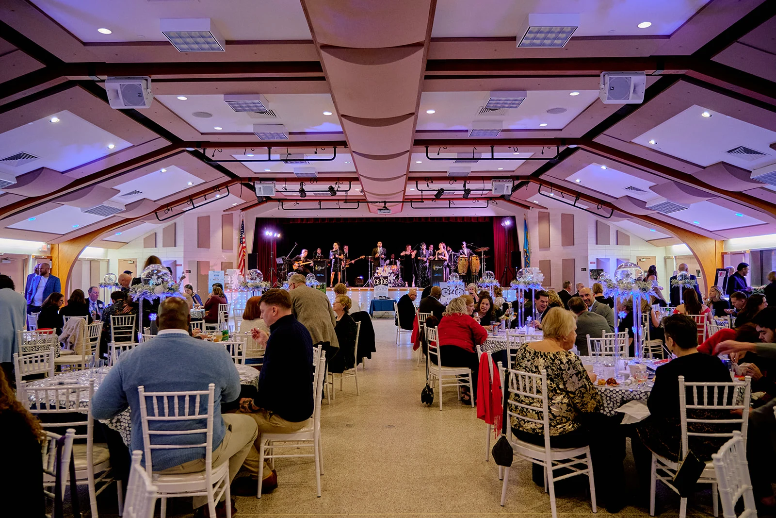 Guests at the Snowflake Soiree hosted by Autism Delaware.