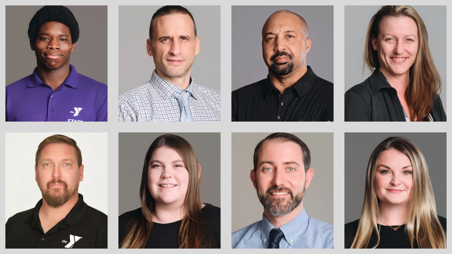 Team Headshots for the YMCA photographed by Errol E Photography.